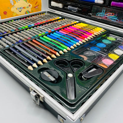 150 Pieces Art Set Briefcase | 🎁✨ Best Gift for Kids 🎁✨