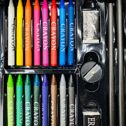 150 Pieces Art Set Briefcase | 🎁✨ Best Gift for Kids 🎁✨